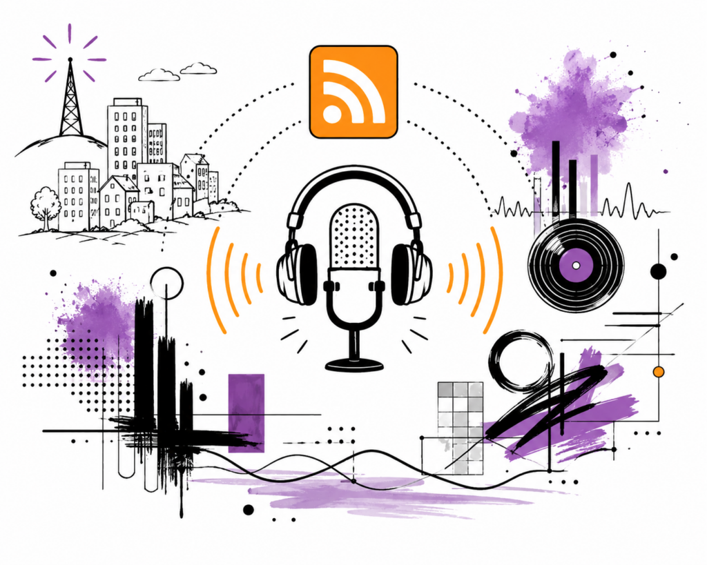 Podcast ja RSS-syöte marginaalin äänen voimana
